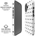 White and Black Hearts iPhone 16 Magsafe Impact Case
