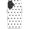 White and Black Hearts iPhone 16 Plus Impact Case