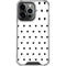 White and Black Hearts iPhone 16 Pro Clear Case