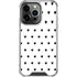 White and Black Hearts iPhone 16 Pro Clear Case