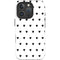 White and Black Hearts iPhone 16 Pro Impact Case