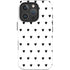 White and Black Hearts iPhone 16 Pro Impact Case