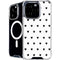 White and Black Hearts iPhone 16 Pro MagSafe Case