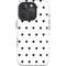 White and Black Hearts iPhone 16 Pro Max Magsafe Impact Case