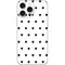 White and Black Hearts iPhone 16 Pro Max Skin