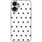 White and Black Hearts iPhone 16 Skin