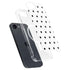White and Black Hearts iPhone 16e MagSafe Case