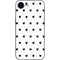 White and Black Hearts iPhone 16e Skin