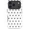 White and Black Hearts iPhone 18 Pro Impact Case