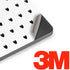 White and Black Hearts Apple MacBook Air Skin