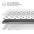 White and Black Hearts MacBook Pro 14in (2021-24) Case plus Skin