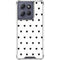 White and Black Hearts Moto G 5G (2025) Clear Case