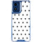 White and Black Hearts Moto G 5G (2024) Clear Case