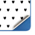 White and Black Hearts Moto G Play 4G (2024) Skin