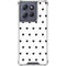 White and Black Hearts Moto G Stylus 5G (2025) Clear Case