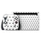 White and Black Hearts Nintendo Switch 2 (2025) with Joy-Con Skin
