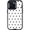 White and Black Hearts Otterbox Defender iPhone Skin