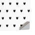 White and Black Hearts PS5 Pro Disk Console Skin