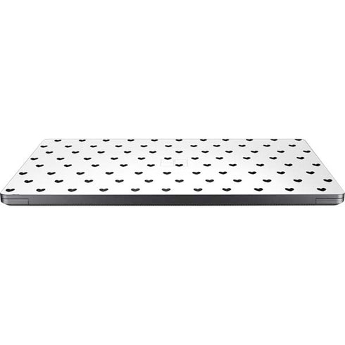 White and Black Hearts Surface Laptop 7 15in Skin