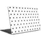 White and Black Hearts Dell XPS Skin