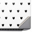 White and Black Hearts HP ZBook Fury 16 G10 Skin