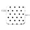 White and Black Polka Dots 85W Power Adapter (15 and 17 inch MacBook Pro Charger) Skin