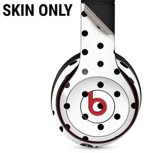 White and Black Polka Dots Beats Solo 3 Wireless Skin