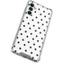 White and Black Polka Dots Galaxy A13 5G Clear Case