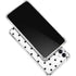 White and Black Polka Dots Galaxy A16 5G Clear Case