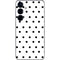 White and Black Polka Dots Galaxy A16 5G Skin