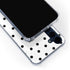 White and Black Polka Dots Galaxy A35 5G Clear Case