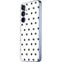 White and Black Polka Dots Galaxy A36 5G Skin