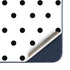 White and Black Polka Dots Galaxy A36 5G Skin