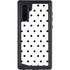 White and Black Polka Dots Galaxy Cases