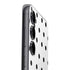 White and Black Polka Dots Galaxy S24 Skin
