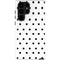 White and Black Polka Dots Galaxy S25 Ultra Impact Case