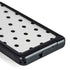 White and Black Polka Dots Galaxy S24 Ultra Waterproof Case