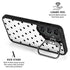 White and Black Polka Dots Galaxy S26 Plus Kickstand Case