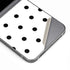 White and Black Polka Dots Galaxy Z Flip6 Skin