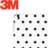 White and Black Polka Dots Apple iPad Skin
