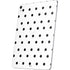 White and Black Polka Dots Apple iPad Air Skin
