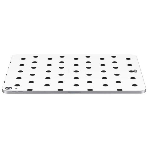 White and Black Polka Dots Apple iPad Air Skin