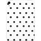 White and Black Polka Dots Apple iPad Mini Skin