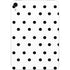 White and Black Polka Dots Apple iPad Mini Skin