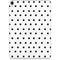 White and Black Polka Dots Apple iPad Pro Skin