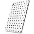 White and Black Polka Dots Apple iPad Pro Skin
