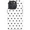 White and Black Polka Dots iPhone 16 Pro Max Impact Case