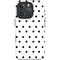 White and Black Polka Dots iPhone 16 Pro Max Magsafe Impact Case