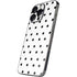 White and Black Polka Dots iPhone 16 Pro Max Skin