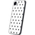 White and Black Polka Dots iPhone 16e Skin